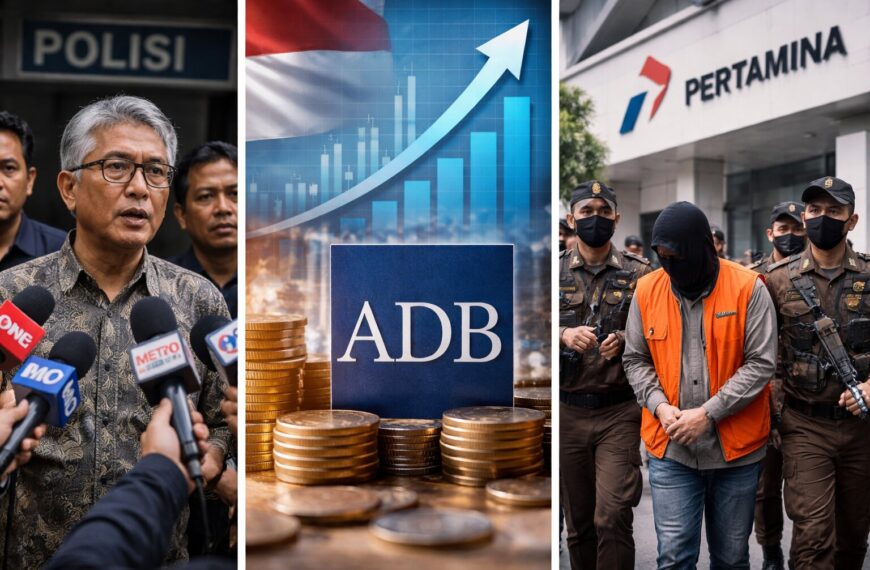 Polisi Terima 2 Laporan Saiful Mujani, ADB: Proyeksi Ekonomi RI 5,2%, dan&hellip;