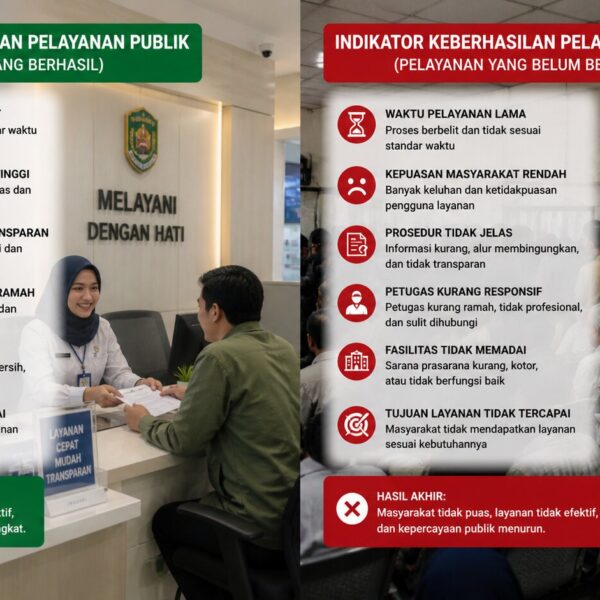 Menuju Indikator keberhasilan pelayanan publik