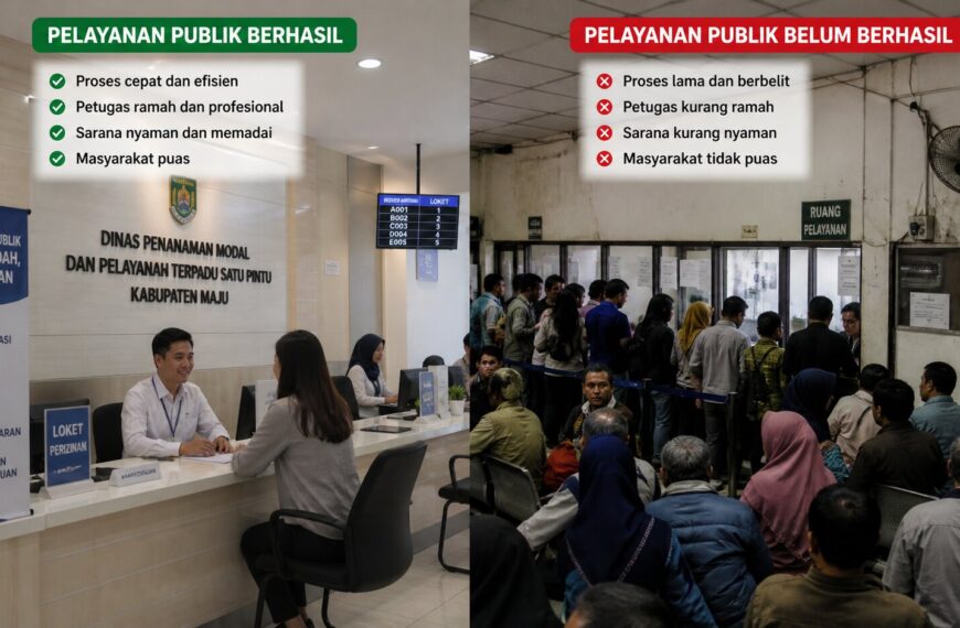 Keberhasilan Pelayanan Publik – Mengapa Sebagian Institusi Mampu Melayani, dan Sebagian Lain Hanya Mengadministrasikan?