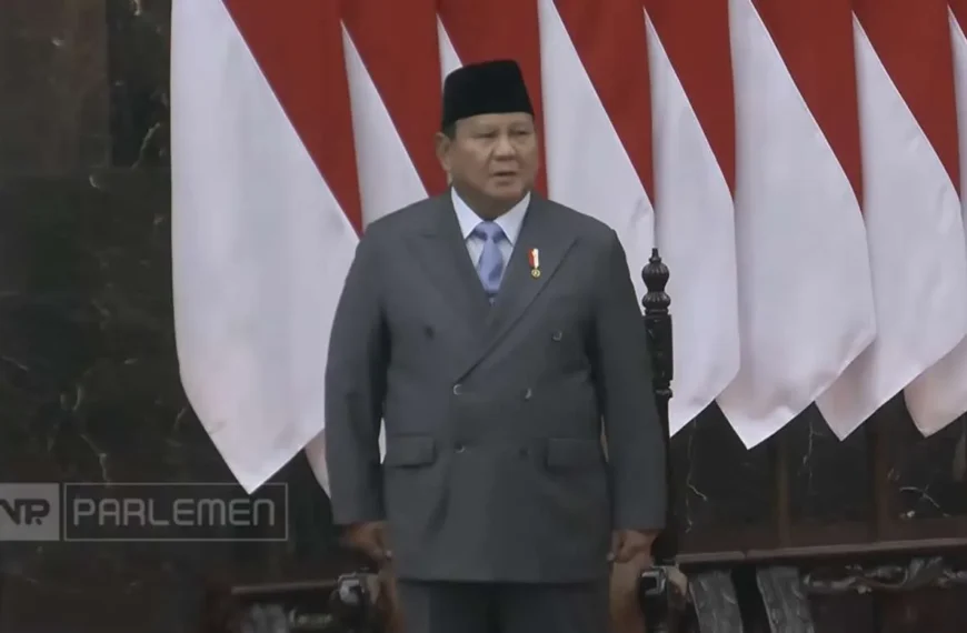 Pidato Presiden Prabowo Subianto di Sidang Tahunan 14 Agustus 2026